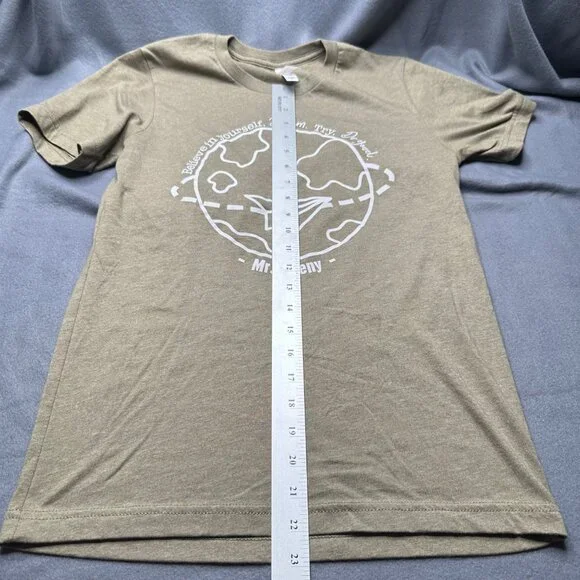 Bella Canvas Mr. Feeny Unisex Size Small Tee Shirt Graphic Gray Preowned - Picture 10 of 11